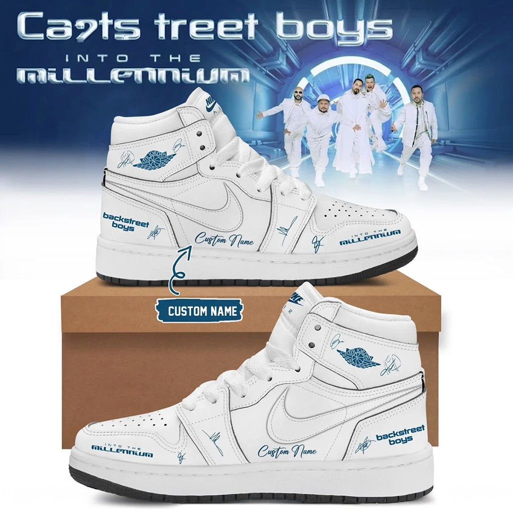 Custom Backstreet Boys Into The Millennium Signature Sneakers Backstreet Boys Merch Fan Gifts