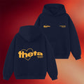 Kappa Alpha Theta Merch 2026 Lover Girl Sorority Hoodie Navy Present For Sisters