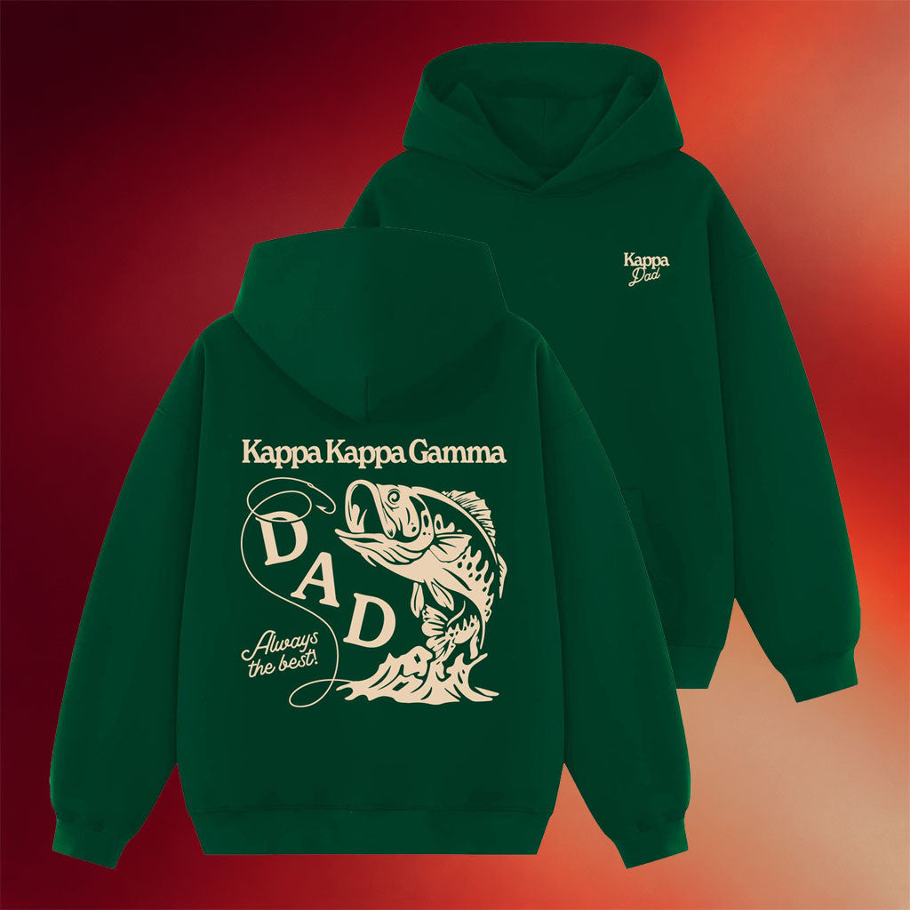 Kappa Alpha Theta Merch 2026 The Perfect Catch Dad Sorority Hoodie Kappa Dad Apparel Papa Gifts
