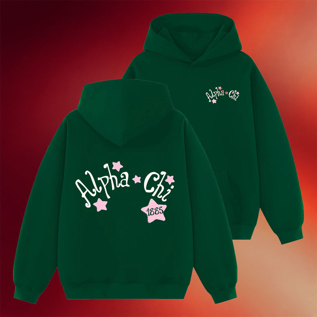 Alpha Chi Omega Merch 2026 Asteria Sorority Hoodie Gift Ideas For Sisters