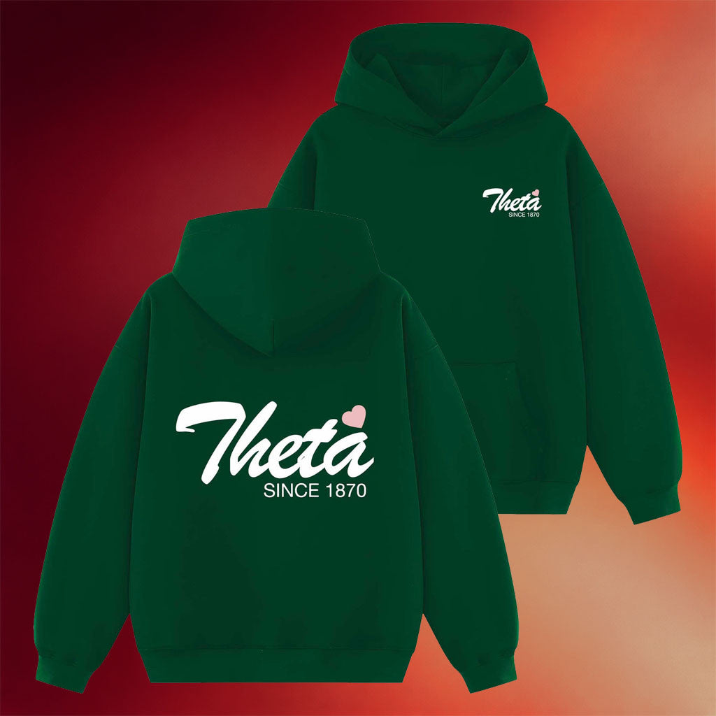 Kappa Alpha Theta Merch 2026 Sorority Hoodie Theta Since 1870 Hoodie Present For Girlfriend