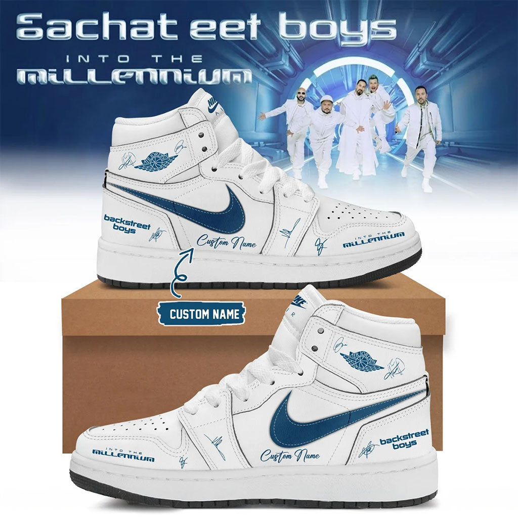 Personalized Backstreet Boys Merch 2026 Into The Millennium Signature Sneakers Fan Gifts