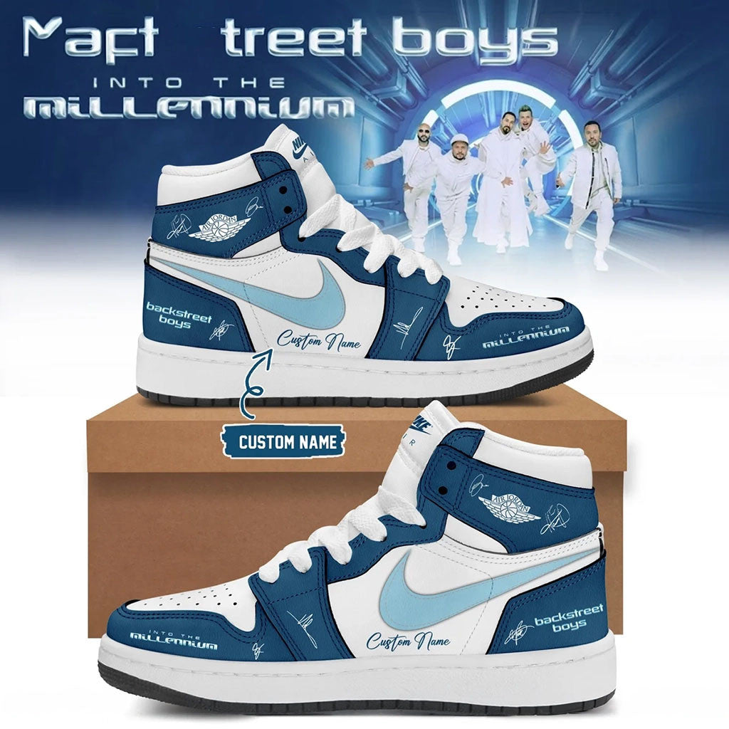 Personalized Backstreet Boys Merch 2026 Into The Millennium Signature Sneakers Gift For Fans