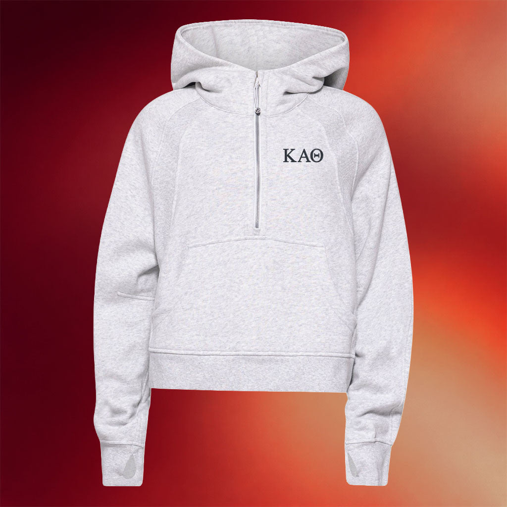Kappa Alpha Theta Merch 2026 Kappa Alpha Theta Quarter Zip Hoodie Best Gifts For Friends
