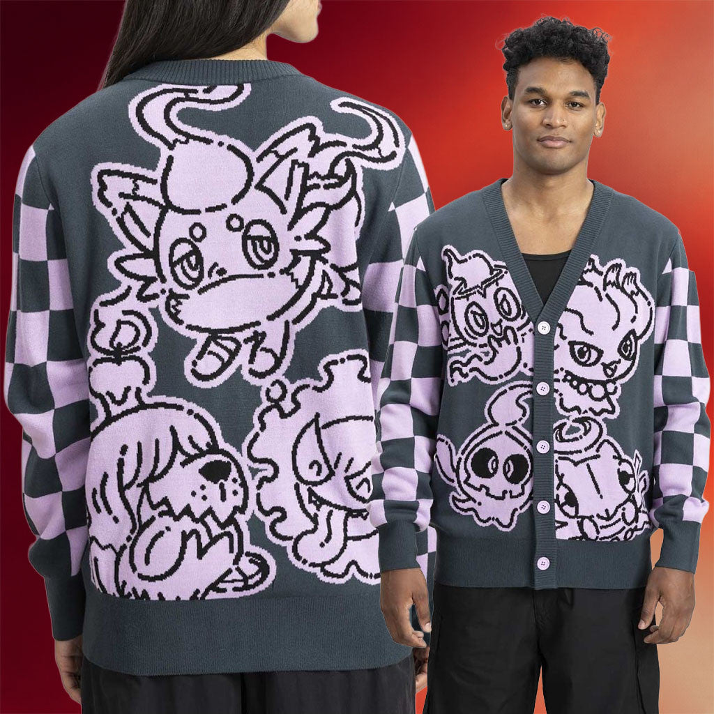 Pokemon Center Merch Halloween Collection 2026 Charming And Ghostly Cardigan Gift For Friends