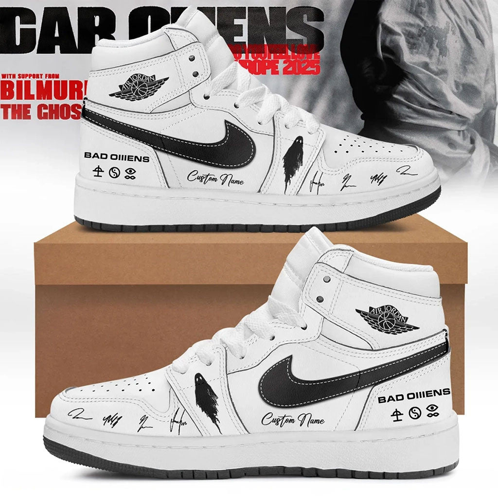 Personalized Bad Omens Merch Do You Feel Love Tour Signed Sneakers Gifts For Music Lovers