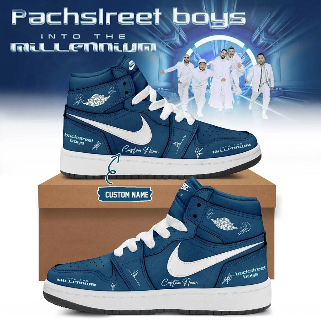 Personalized Backstreet Boys Merch 2026 Into The Millennium Signed Sneakers Gift For Music Fans