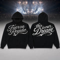Fuerza Regida Merch 2026 This Is Our Dream Tour DIAMANTE Black Hoodie Gifts For Friends