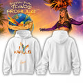 Karol G Viajando Por El Mundo Tropitour Signature Hoodie White Karol G Merch Concert Fan Apparel