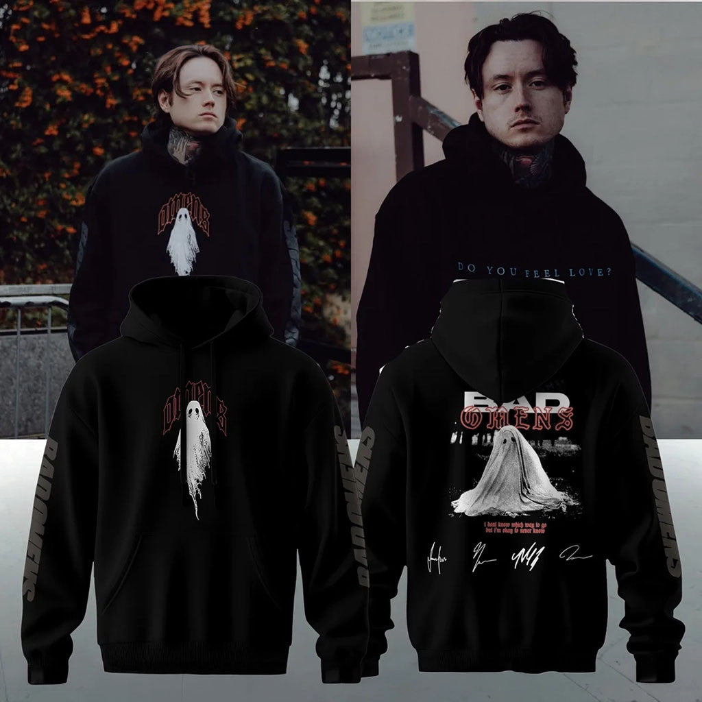 Bad Omens Merch 2026 Do You Feel Love Tour Hoodie Signed Best Gift For Band Fans