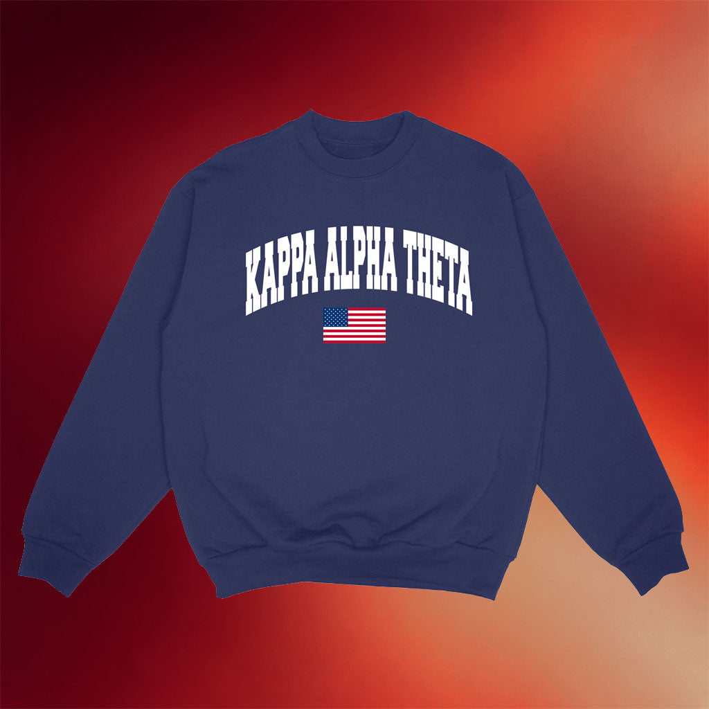 Kappa Alpha Theta Merch 2026 Betsy Crewneck Kappa Alpha Theta Sweatshirt Gift For BFF