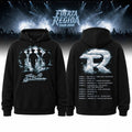 Fuerza Regida Merch This Is Our Dream Tour Malos Pasos Black Hoodie Music Gift Ideas For Guys