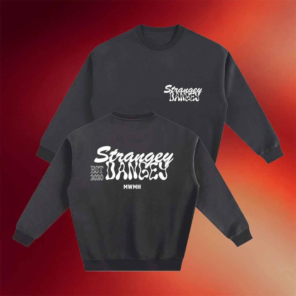 Murder With My Husband Merch 2026 Strangey Dangey Since 2020 Crewneck Sweatshirt MWMH Merch