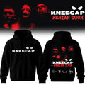 Kneecap x Fenian Tour 2026 Black Hoodie Kneecap Merch Gifts For Music Lovers