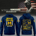 Michigan Wolverines x Morgan Wallen Merch Still The Problem Tour 2026 Graphic Hoodie Fan Gear