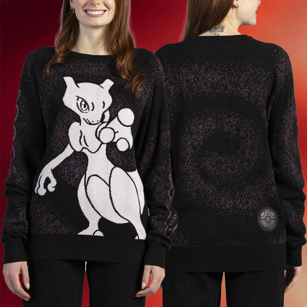 Pokemon Center Merch Halloween Collection 2026 Mewtwo Sweater Presents For Friends