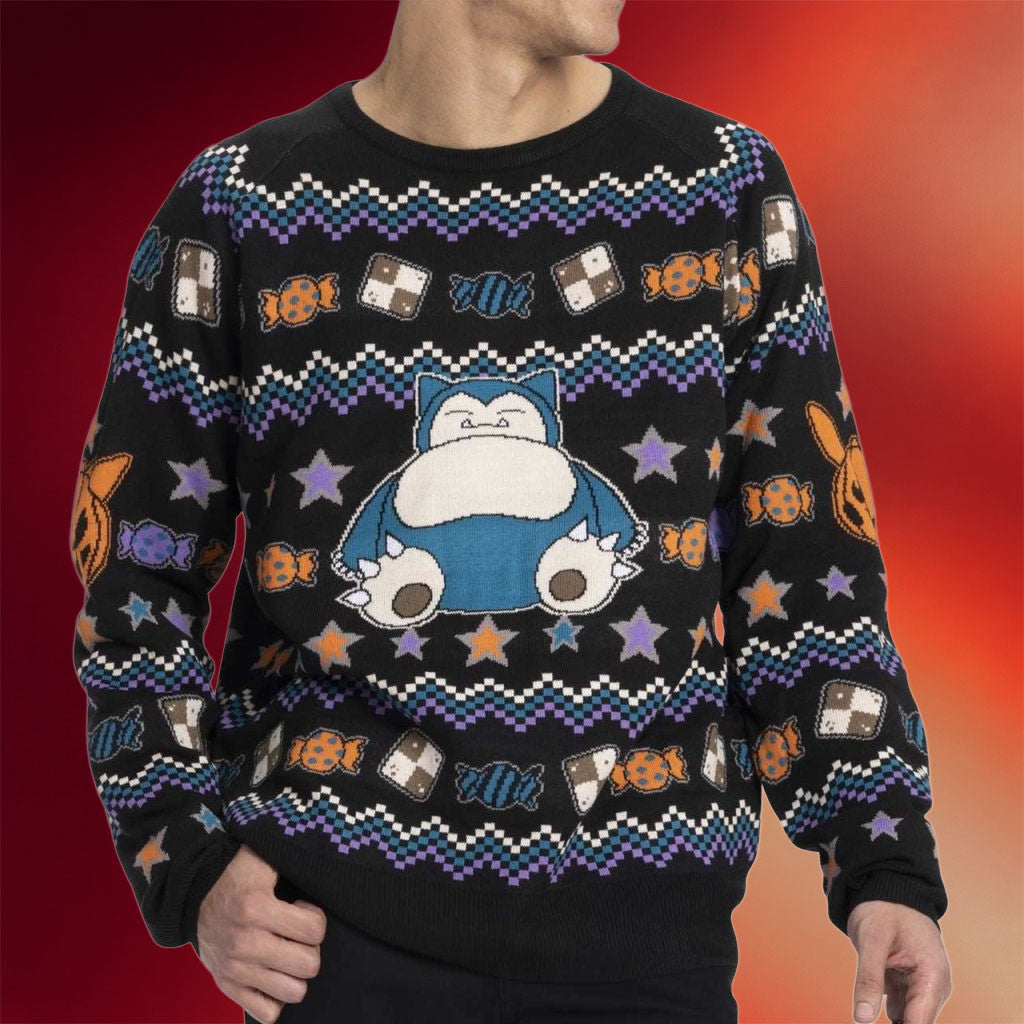 Pokemon Center Merch Halloween Collection 2026 Snorlax Marvelous Misfits Sweater Best Gifts