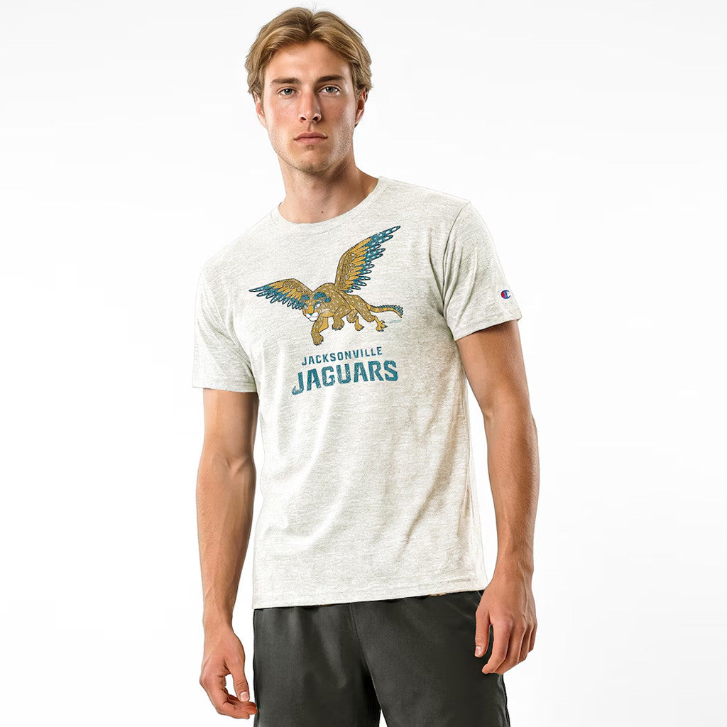 Jacksonville Jaguars Merch 2026 Jacksonville Jaguars D X Champion Pepita T-Shirt Game Day Gifts