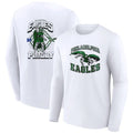 Doctor Doom x Philadelphia Eagles Merch 2026 Philadelphia Football Cartoon Long Sleeve T-Shirt