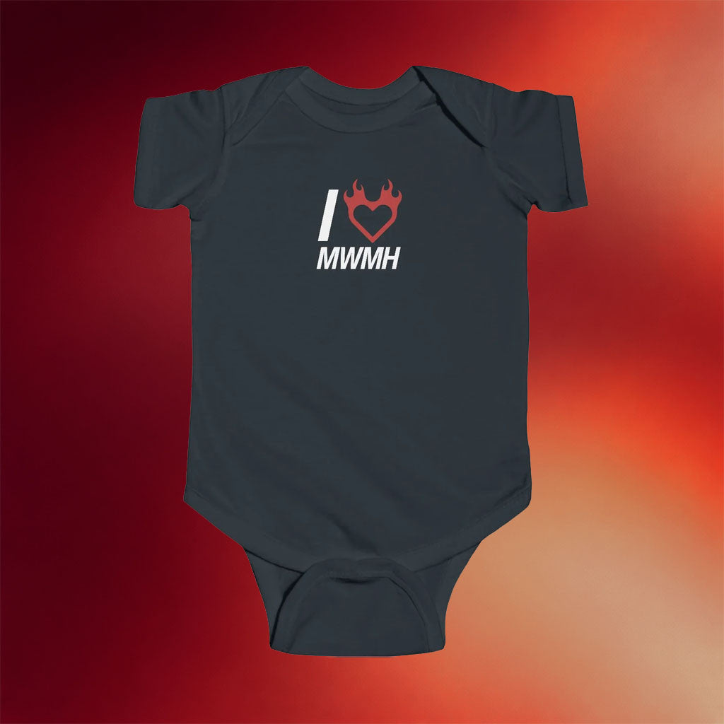 Murder With My Husband Merch 2026 I Love MWMH Baby Onesie MWMH Merch Gift For Podcast Fans