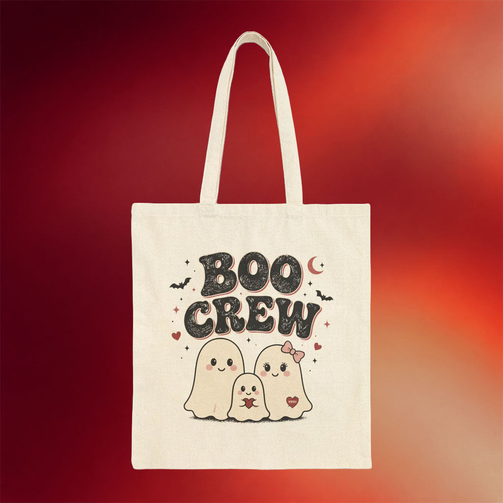 Murder With My Husband Merch 2026 Boo Crew Tote Bag MWMH Merch Cute Halloween Present