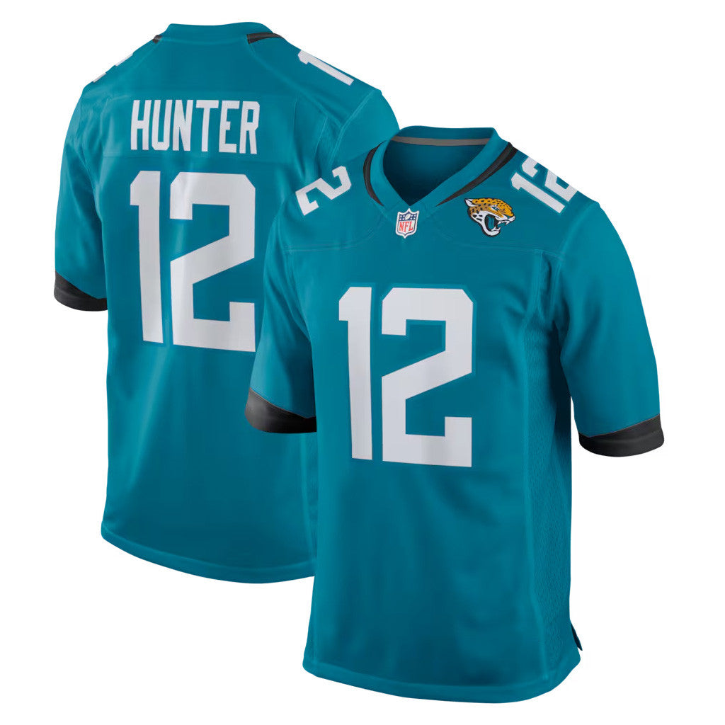 #12 Travis Hunter Jersey Shirt Jacksonville Jaguars Merch 2026 Team Game Gear Football Fan Gift