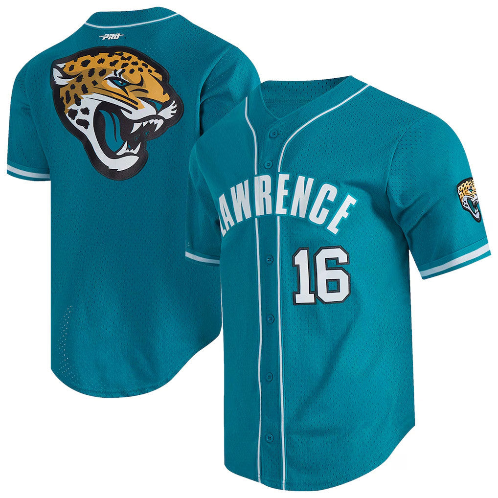 #16 Trevor Lawrence Baseball Jersey Jacksonville Jaguars Merch 2026 Gift For Football Fans