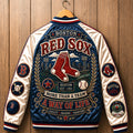 Boston Red Sox More Than a Team Varsity Jacket Red Sox Merch Baseball Lovers Game Day Gift