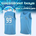 Backstreet Boys Merch 2026 Into The Millennium Signature Basketball Jersey #99 Jersey Fan Gear