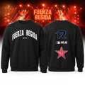 Black Fuerza Regida 2026 This Is Our Dream Tour BATTERMAN Sweatshirt Fuerza Regida Merch