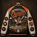 Baltimore Orioles Birds of Baltimore Varsity Jacket Orioles Merch Game Day Gifts For Fans