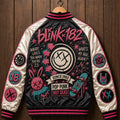Blink-182 Since 1992 Pop Punk Not Dead Varsity Jacket Blink-182 Merch Punk Rock Music Fan Gifts
