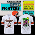 Cleveland Browns X Foo Fighters 2026 Take Over Tour White Football Jersey Browns Merch