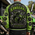 Kawasaki Ninja Racing Division Built for Speed Jacket Motorcycle Racing Clothes Biker Gift