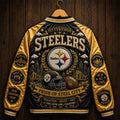 Pittsburgh Steelers Pride of Steel City Varsity Jacket Steelers Merchandise Game Day Gift