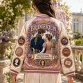 Bridgerton Merch Dear Reader The Ton Awaits Varsity Jacket Regency Romance Floral Apparel - Merchluma