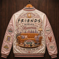 Friends The One With The Memories Varsity Jacket Central Perk TV Show Apparel Friends Fan Gift - Merchluma