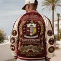 Kappa Alpha Psi 1911 Achievement in Every Field Varsity Jacket Kappa Alpha Psi Merch Fan Gear - Merchluma