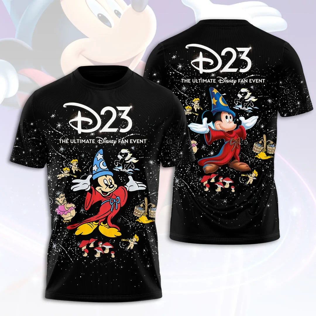 D23 2026 Ultimate Fan Event Shirt Mickey Mouse Fantasia T-Shirt Gifts For Cartoon Fan - Merchluma