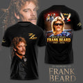 Frank Beard ZZ Top Drummer T-Shirt Rock Music Legend Memorial Graphic Shirt Frank Beard Merch - Merchluma