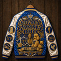 Sigma Gamma Rho 1922 Greater Service Greater Progress Varsity Jacket SGRho Merch BFF Gifts - Merchluma