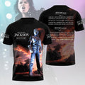 Michael Jackson Merch History King Of Pop T-Shirt Rock With You Vintage Music Tribute Tee - Merchluma