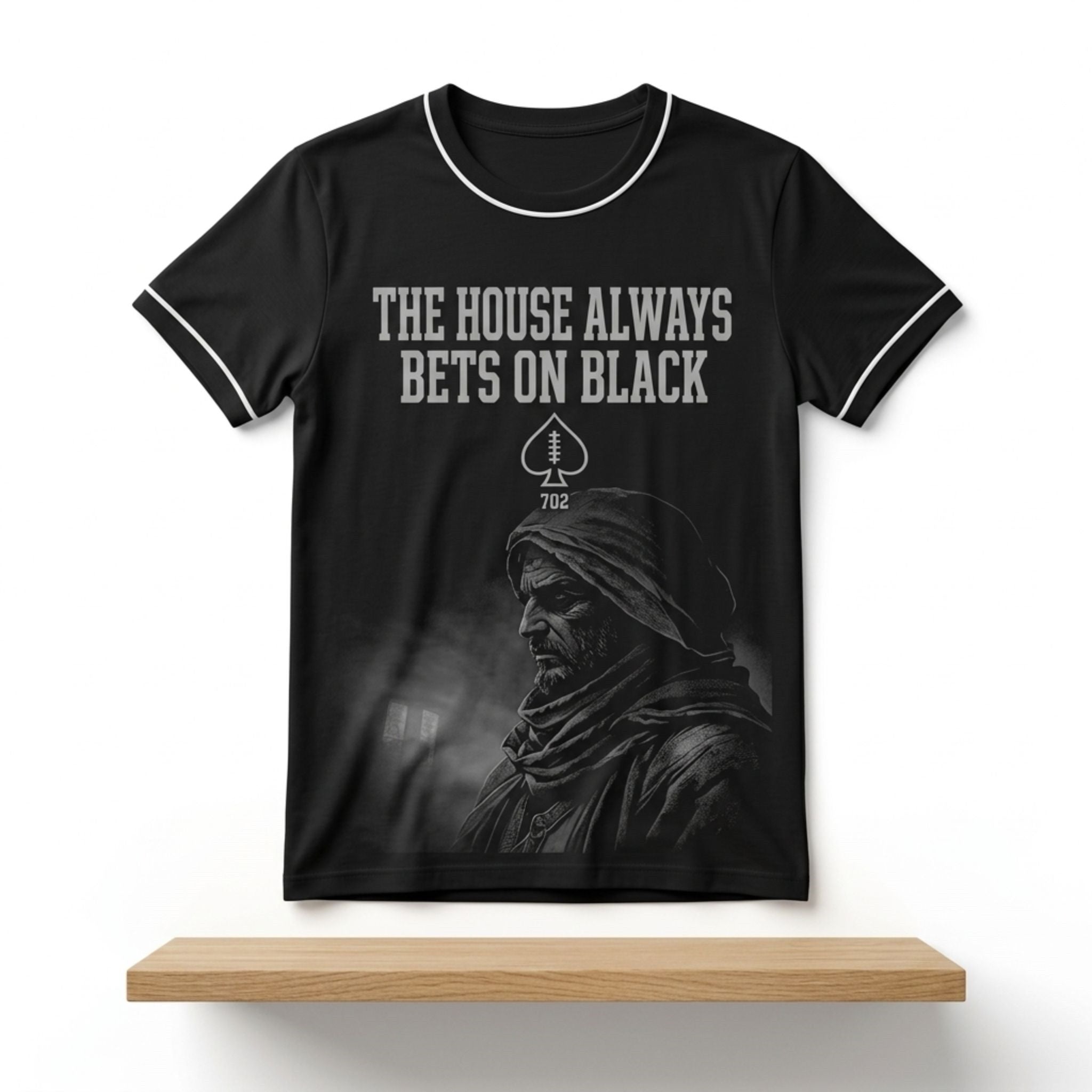 Raiders The House Always Bets On Black 2026 Shirt Las Vegas Raiders Merch Gifts For Football Fan - Merchluma