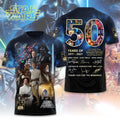 Star Trek Merch TNG 40th Anniversary Shirt The Next Generation Thank You For The Memories Tee - Merchluma