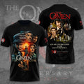 The Omen 50th Anniversary Vintage Horror Movie T-Shirt The Omen Merch Damien Fan Gift 2026 - Merchluma