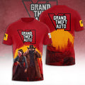 Grand Theft Auto VI T-Shirt GTA 6 Western Outlaw Gaming Graphic Tee Grand Theft Auto Merch - Merchluma