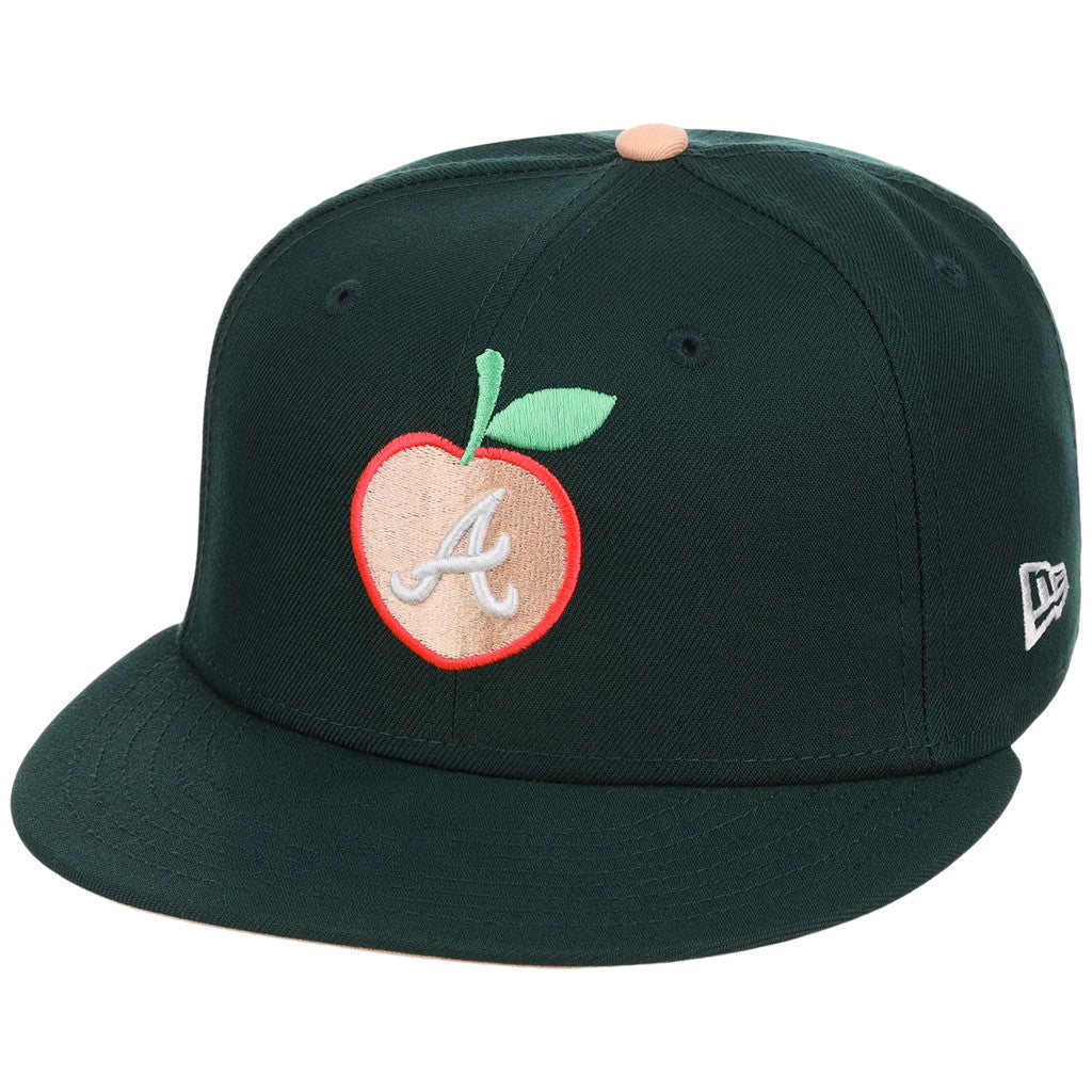 Lids Hat Drop Atlanta Crown The City Merch Atlanta Braves Peach Snapback Hat Best Fan Gifts - Merchluma