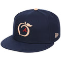 Lids Hat Drop Atlanta Crown The City Merch Atlanta Braves Peach Snapback Hat Cool Baseball Gift - Merchluma