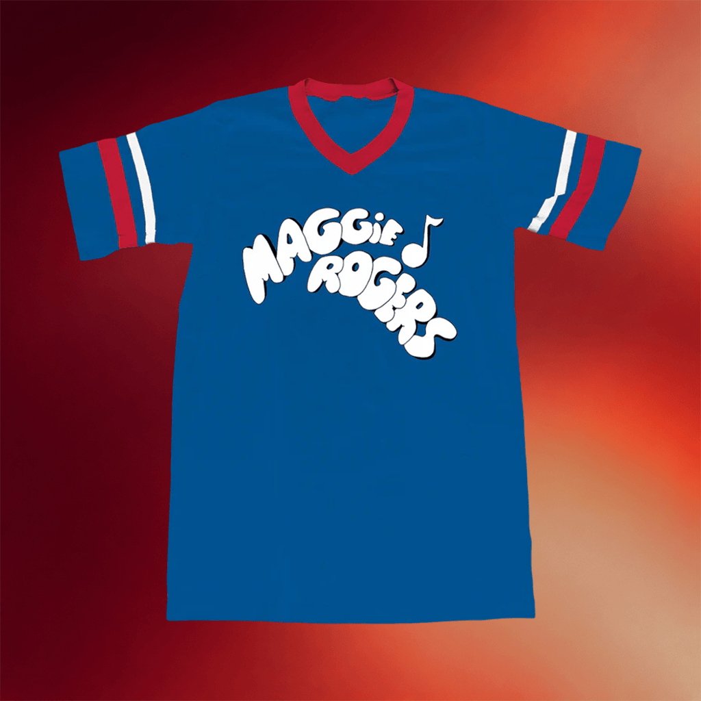Maggie Rogers Merch 2026 Maggie Rogers Music Note V-Neck Shirt Gifts For Music Lovers - Merchluma