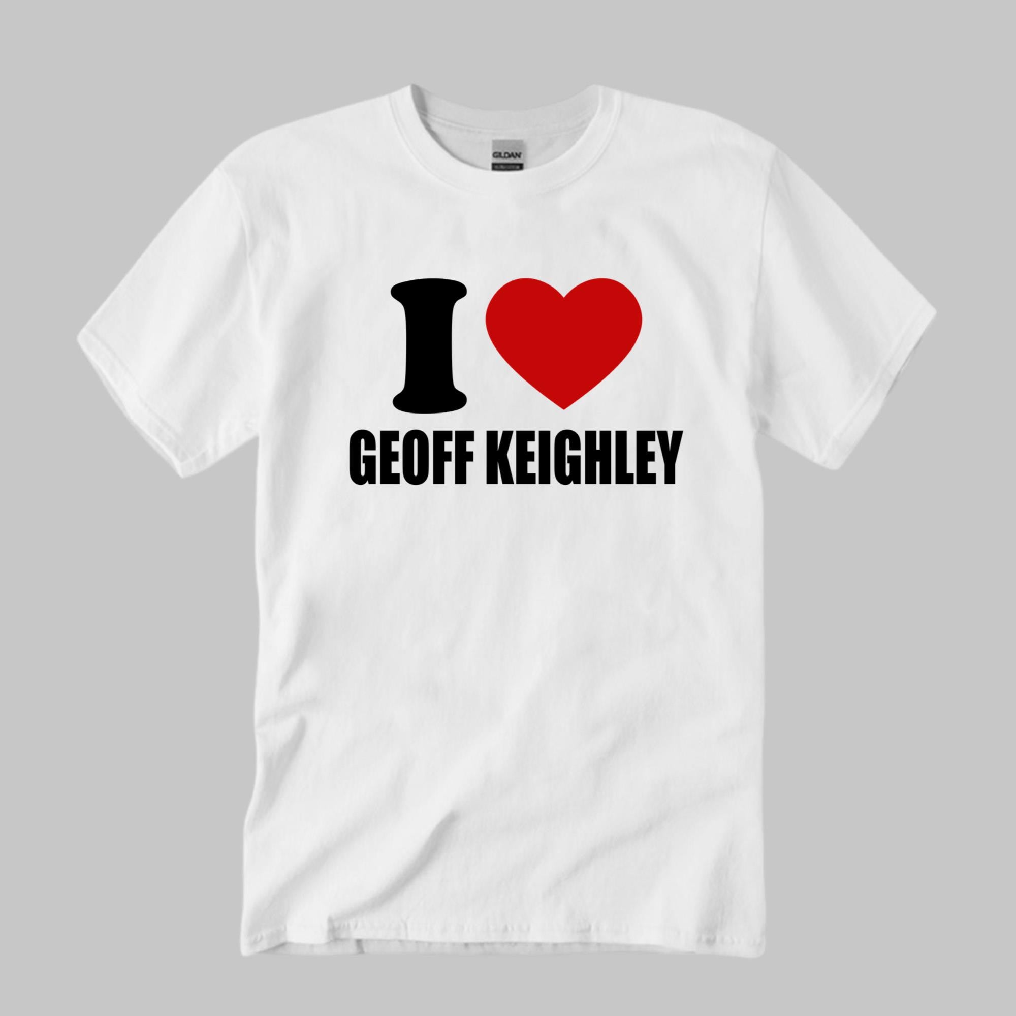 I Love Geoff Keighley Shirt Funny Gaming T-Shirt Gifts For Fans - Merchluma